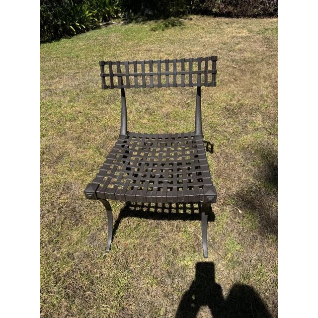 Thinline, 'Klismos' Dining Set (5) For Sale - Image 9 of 9