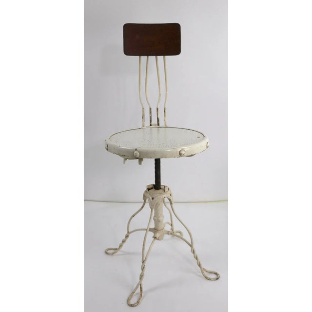 Industrial Adjustable Stool For Sale In New York - Image 6 of 13