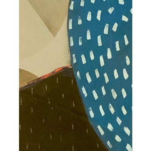 Michele Mikesell, Standing Watch: Jackal Wearing a Suit, 2025, Oil on Canvas For Sale - Image 7 of 15