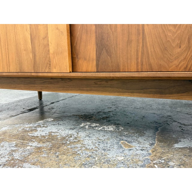 Room & Board Grove Walnut Media Cabinet For Sale - Image 11 of 12