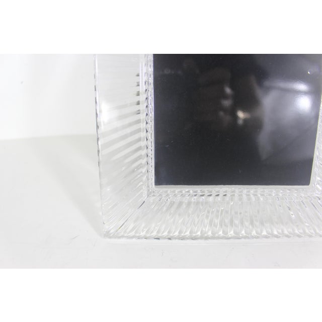 Waterford Crystal Waterford Crystal for 5”x7” Photo Frame Somerset Vertical or Horizontal For Sale - Image 4 of 14
