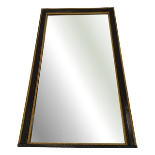 Antique Patinated Mirror in Fir For Sale