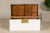 Mid 20th Century Whitewashed Blanket Chest with Brass Hardware and Storage For Sale - Image 9 of 12
