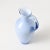 Blue Light Blue Opaline Glass Vase from Holmegaard, 1960s For Sale - Image 8 of 10