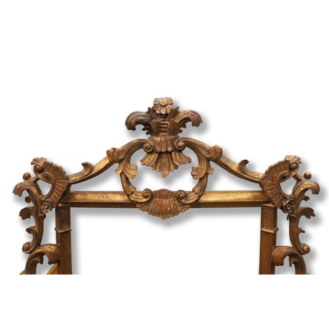 Vintage Wooden Mirror Frame in Golden Bronze Color Chairish