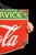 1930s 1938 Coca Cola Fountain Service Porcelain Sign For Sale - Image 5 of 8