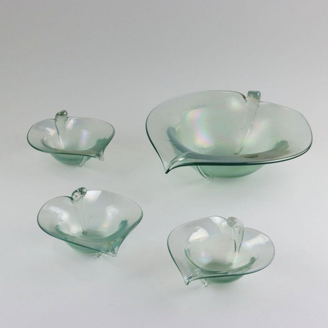 Bowls in Murano Glass, Set of 4 For Sale - Image 10 of 11