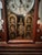 1890s Antique E. Ingraham Co. Oak "Lily" Gingerbread Mantel Clock For Sale - Image 4 of 8