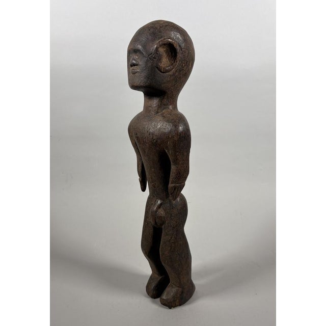 Nude Wooden Male Statue, Nyamwezi, Tanzania, 1800s For Sale - Image 5 of 8