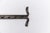 Mid-Century Modern French Handmade Wrought Iron Wall Coat Rack, 1960s For Sale - Image 4 of 9