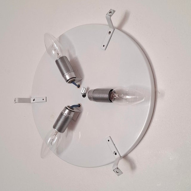 1960s Mid-Century Modern Ceiling Lamp in Murano Glass from Hillebrand, Germany, 1960s For Sale - Image 5 of 17