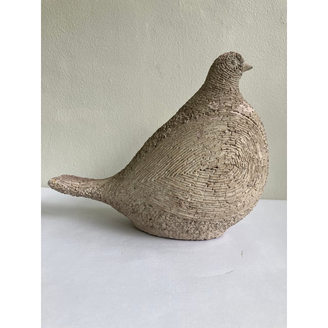 Vintage Austin Productions Ceramic Quail Sculpture, Marked and Dated 1981 For Sale In Miami - Image 6 of 11