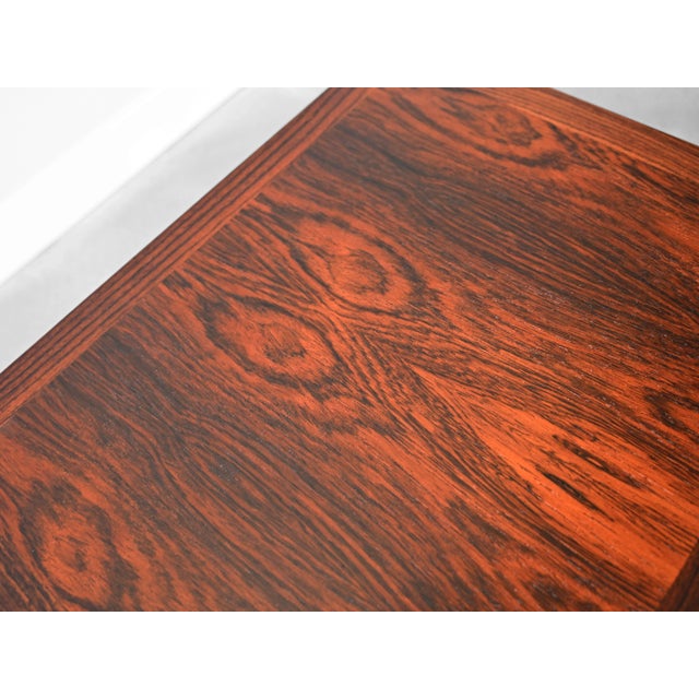 Rosewood Side Table by Kai Kristiansen for Vildbjerg Møbelfabrik For Sale - Image 10 of 10