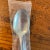One Solid Sterling Silver Teaspoon in Perles Pattern Authentic Christofle, stored for years unused, might need polish,...