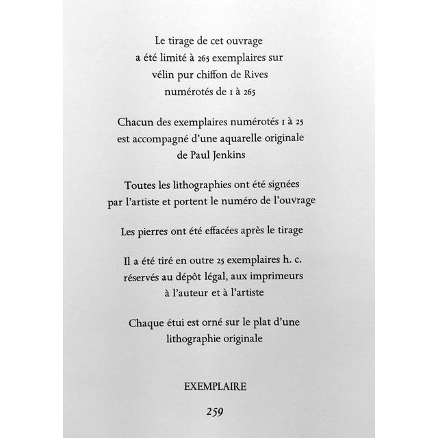 1960s Modern Paul Jenkins Lithograph Original, Hand Signed- Lt. Ed. 259 W/Frame For Sale - Image 5 of 6