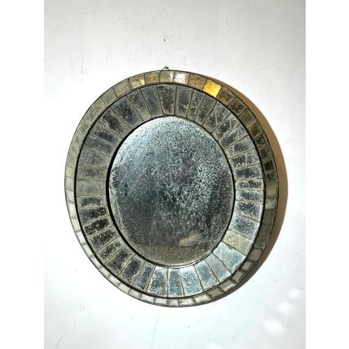 Large Vintage Venetian Style Mirror For Sale - Image 6 of 6