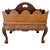 Vintage Baker Furniture Georgian Style Mahogany Canterbury Side Table With Removable Caddy For Sale - Image 10 of 11
