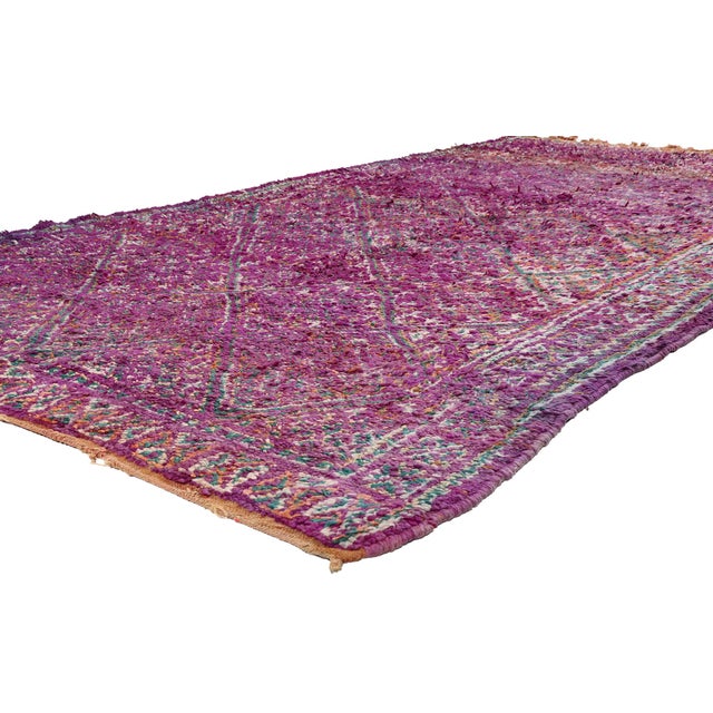 21907 Vintage Beni M'Guild Moroccan Rug, 06'02 x 11'11. The Royal Souk: A Vintage Beni M'Guild Moroccan Masterpiece of...