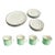 Vintage Desert Sand Grace Stoneware Collection of Plates and Mugs For Sale