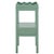 Darlyn Scalloped 1 Drawer Accent Table in Sage For Sale - Image 9 of 10