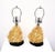 Late 20th Century Pair Citrine Rock Chrystal Style of Carole Stupell Lamps For Sale - Image 5 of 5