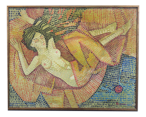 Cornelio Geranzani, Nude, 1910, Oil on Canvas