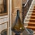 Mid-Century Modern 17+ In. Tall Murano Mottled Amber Gourd Shaped Art Glass Vase For Sale - Image 3 of 18