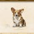 Illustration Reproduction Art Print of Vintage "World of Dogs" Illustration (Corgi), Framed For Sale - Image 3 of 4