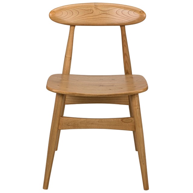 Mid-Century Modern NOIR Surf Chair, Natural For Sale - Image 3 of 9