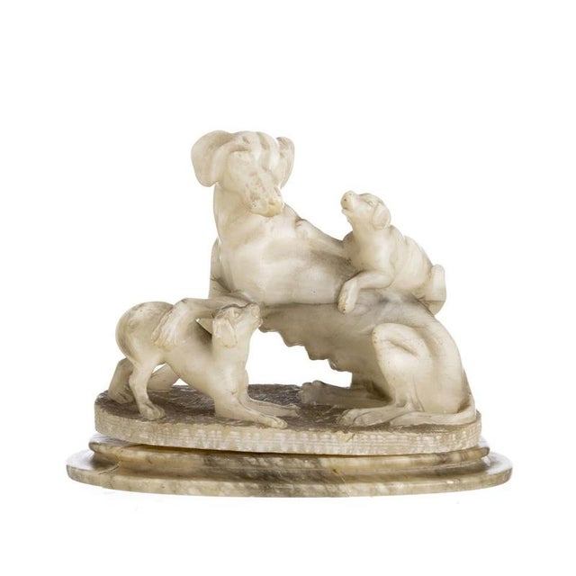 19th Century Dogs Sculpture For Sale - Image 6 of 6
