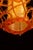Mid 20th Century Mid-Century Spaghetti Swag Pendant Fixture in Orange For Sale In Chicago - Image 6 of 7