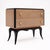 Chest of drawers from the Art Deco period in France by iconic furniture stylist Dominique. This piece has two dovetailed...