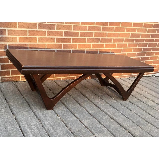 Mid-Century Modern Sculptural Coffee Table / Bench Manner of Adrian Pearsall For Sale - Image 13 of 13