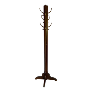 Early 1900s Arts & Crafts Expandable Standing Coat Rack