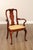 Queen Anne Queen Anne Style Vintage Mahogany Armchair For Sale - Image 3 of 12
