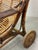 Brown Vintage Bamboo Wheeled Garden Lounge Chairs, 1930, Set of 2 For Sale - Image 8 of 13
