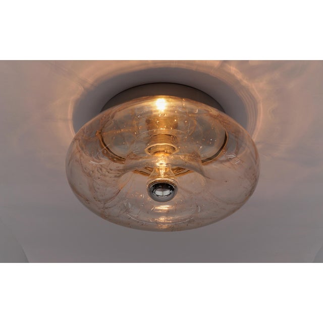 Very good vintage condition. The lamp is executed in 1x E27 Edison screw fit bulbs. It is in working condition. It runs...