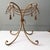 Italian Brass Rope and Tassel Rustic Outdoor Drinks Table For Sale - Image 11 of 18