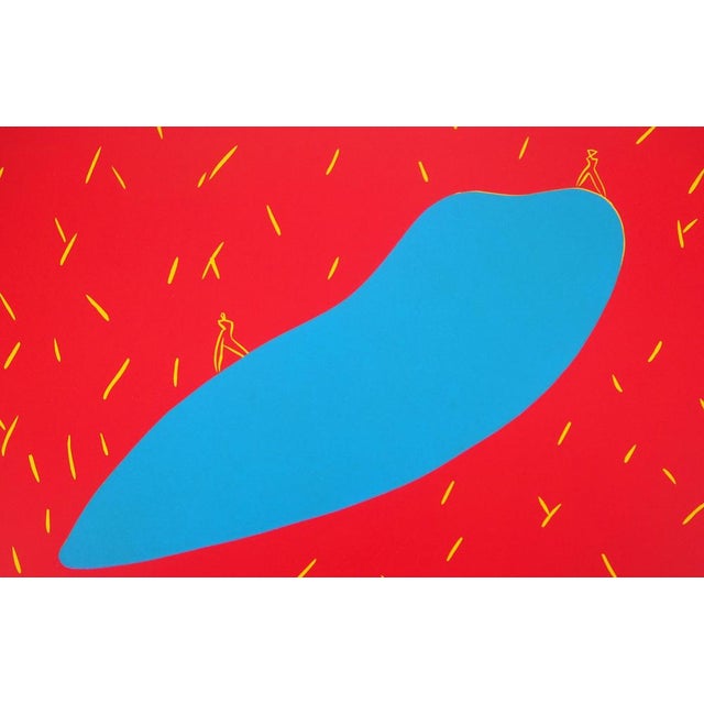 Modern Aki Kuroda, Notre planète bleue, Etching For Sale - Image 3 of 7