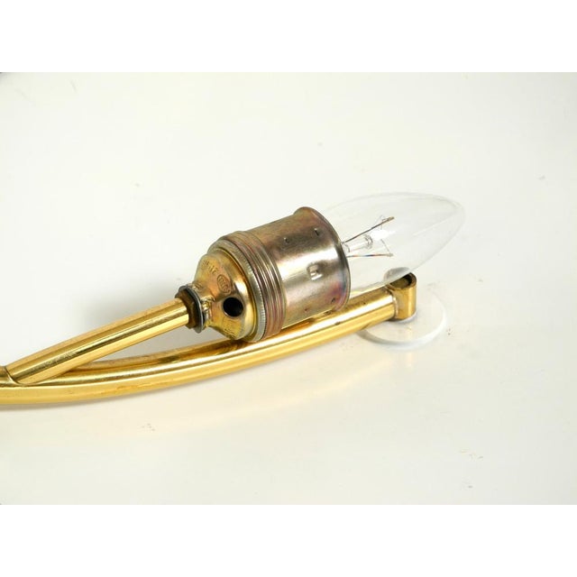 Vintage German Duan Brass Pendant Lamp by Florian Schulz, 1970s For Sale - Image 12 of 17
