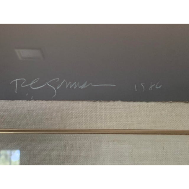 Gray Vintage R.C.Gorman “Anasazi Jar” Lithograph, Large | Signed, 1986 | Limited, Roman Numeral Run For Sale - Image 8 of 8