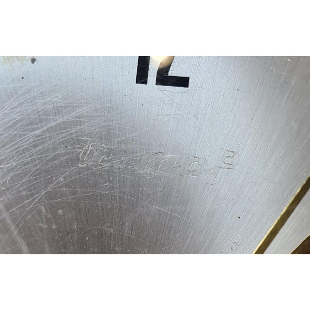 Wood Mid-Century Modern Wall Clock from Kienzle, Germany, 1960s For Sale - Image 7 of 12