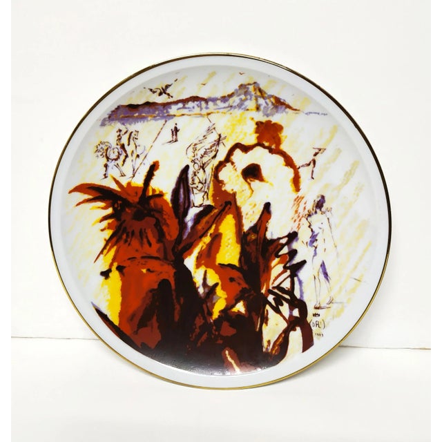Plate Nr. 315 by Salvador Dalì, 1980s For Sale - Image 4 of 4