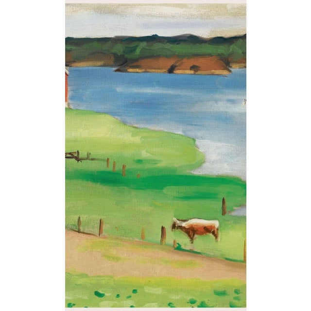 Not Yet Made - Made To Order Vintage Countryside Art Print – Farm Landscape by Marquet, 30" X 20" For Sale - Image 5 of 7
