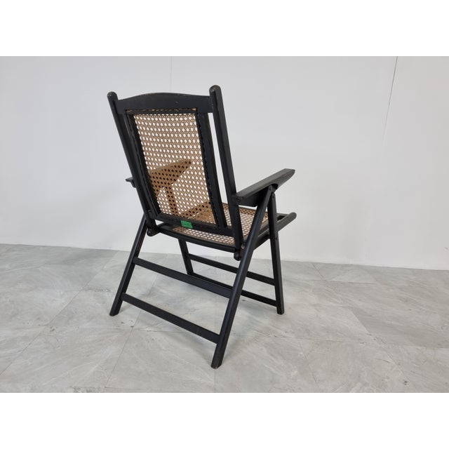 Mid-Century Italian Foldable Chair, 1960s For Sale - Image 4 of 11