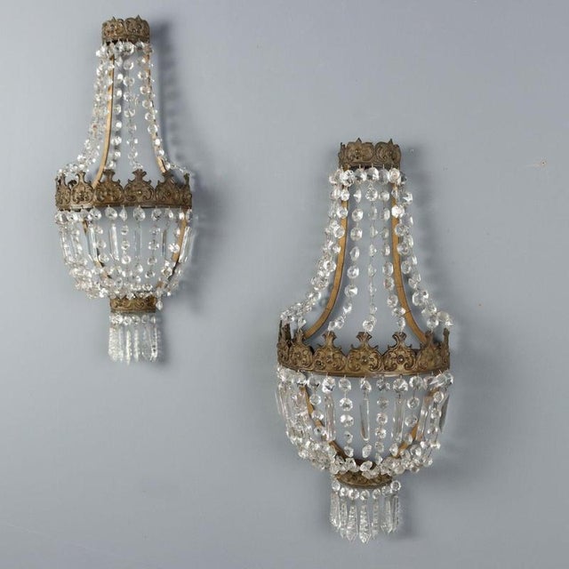 Hot Air Balloon Wall Lights in Sheet Metal and Glass, Set of 2 For Sale - Image 3 of 7