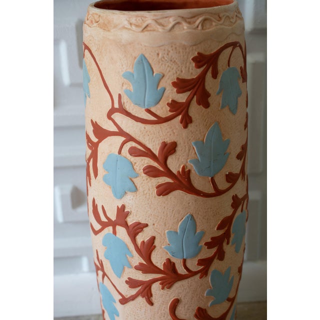 Mid-Century Modern 1950s Ceramic Umbrella Holder For Sale - Image 3 of 7