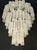 Vintage Murano Glass Cylindrical Tubes Chandelier in the style of Barovier, Venice, Italy, 2007 For Sale - Image 8 of 18