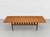 1960s Mid Century Modern Coffee Table by Grete Jalk, C. 1960’s | Upturned Edges & Slatted Magazine Rack For Sale - Image 5 of 13