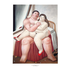 Fernando Botero 53 Lovers 1983
